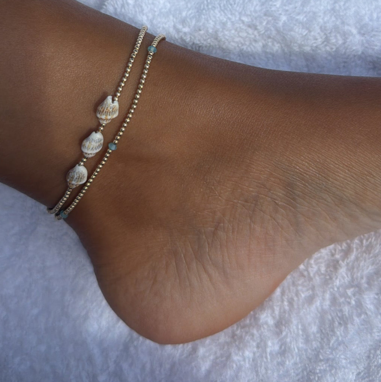 Seashell Anklet