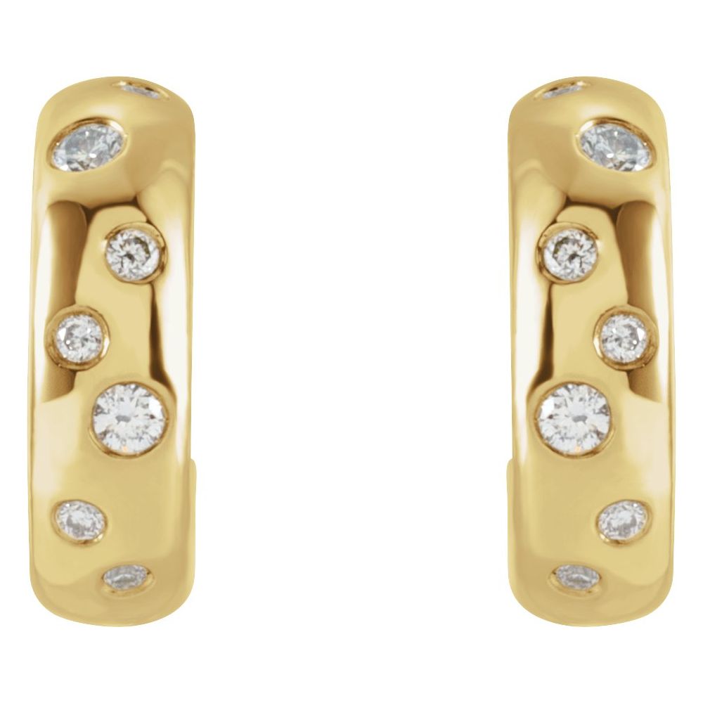 Scattered Diamond Hoops