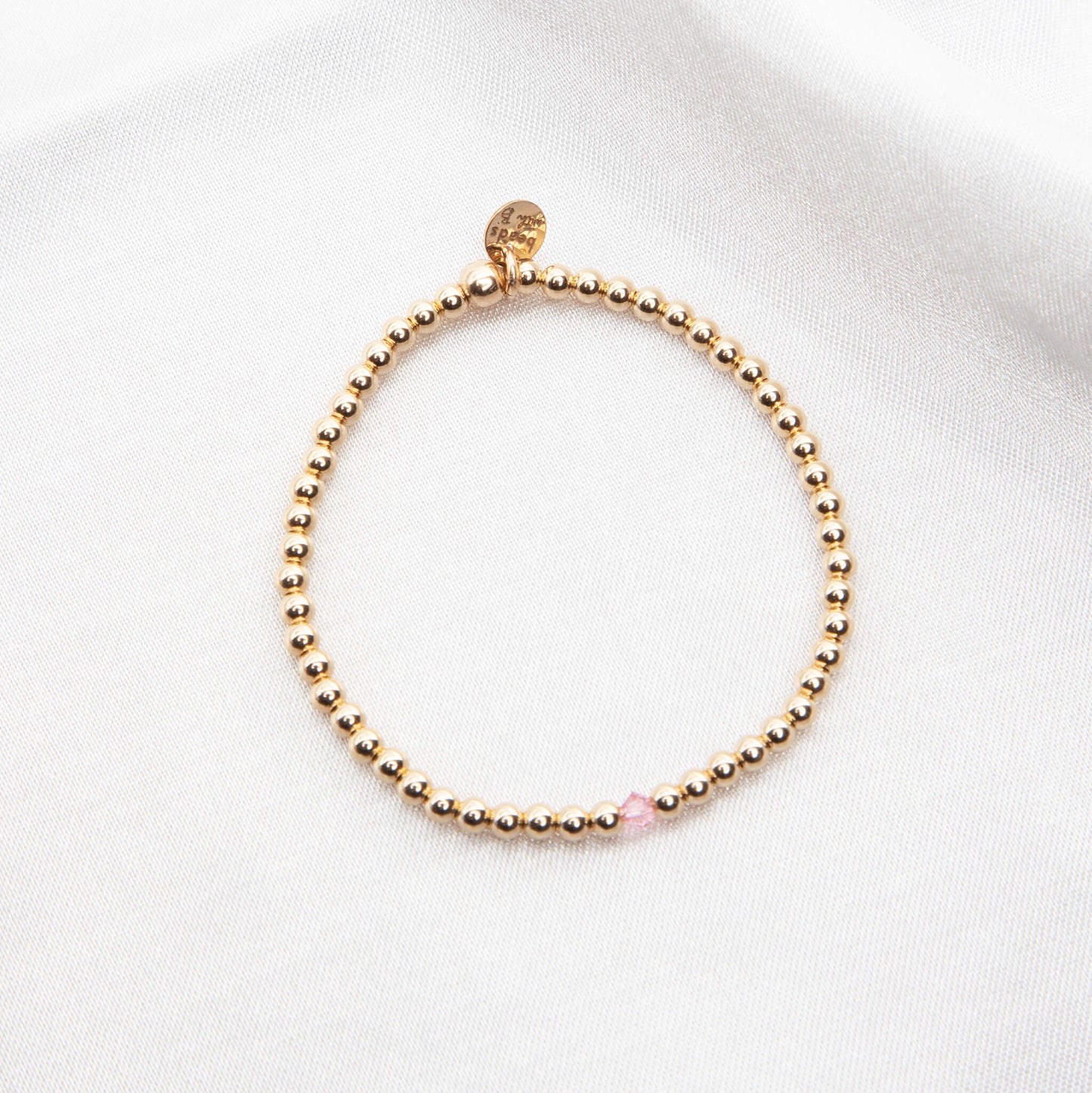 October Tourmaline Alternating Crystal Bracelet