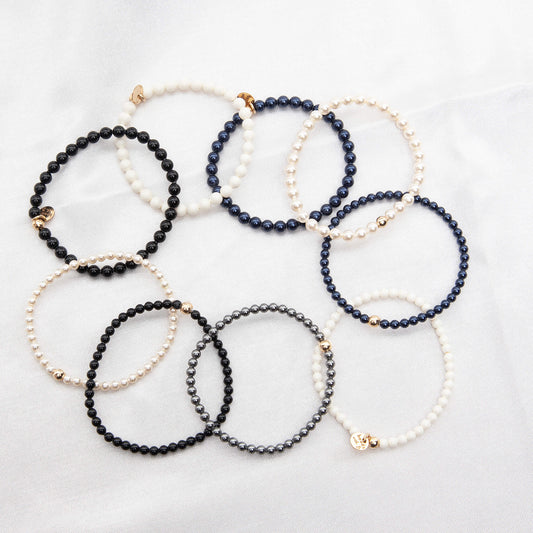 Full Neutrals Pearl Bracelet