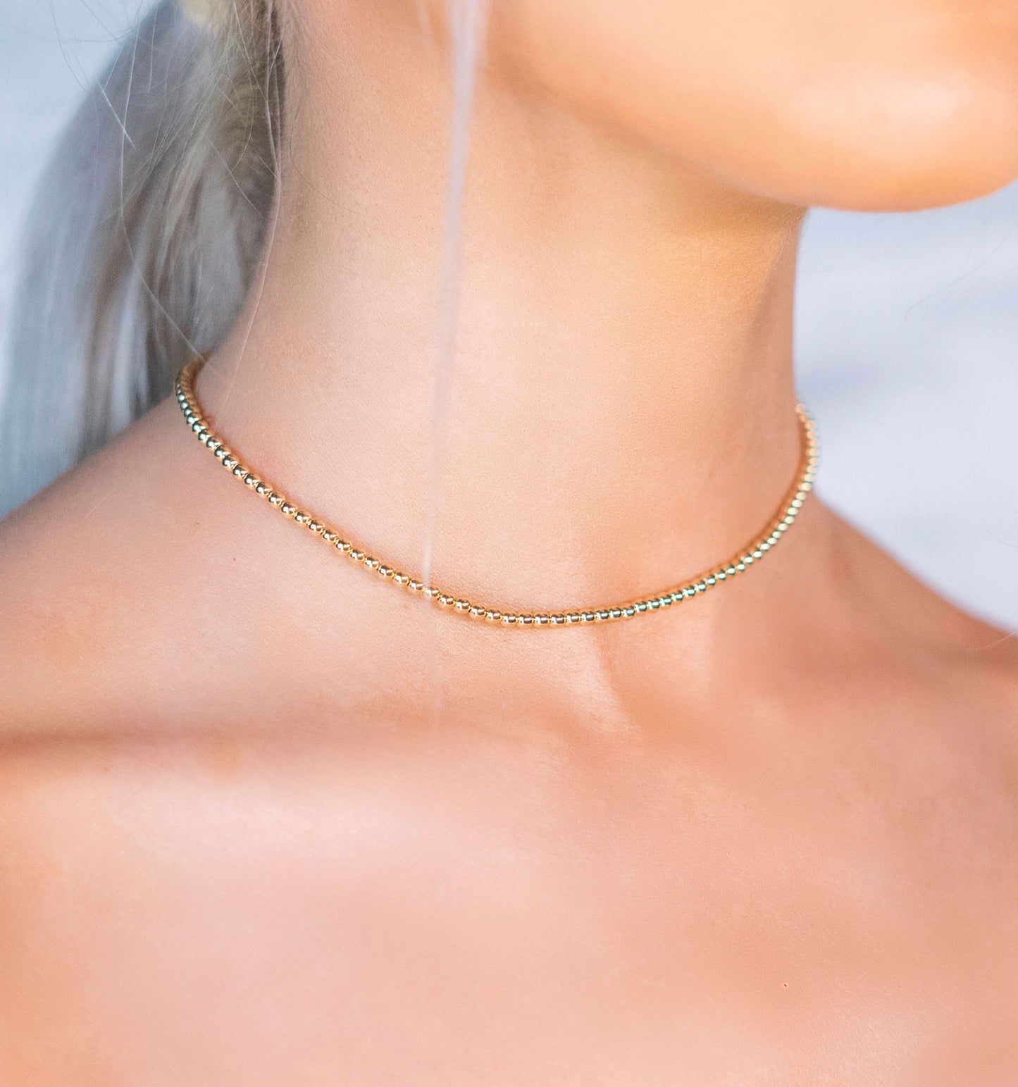 3mm 14K Gold Filled Necklace