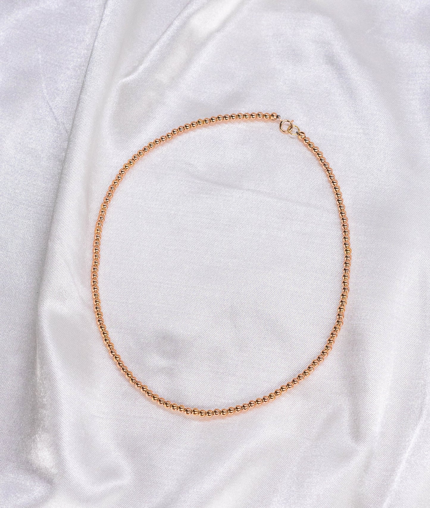 14K Rose Gold Filled Necklace
