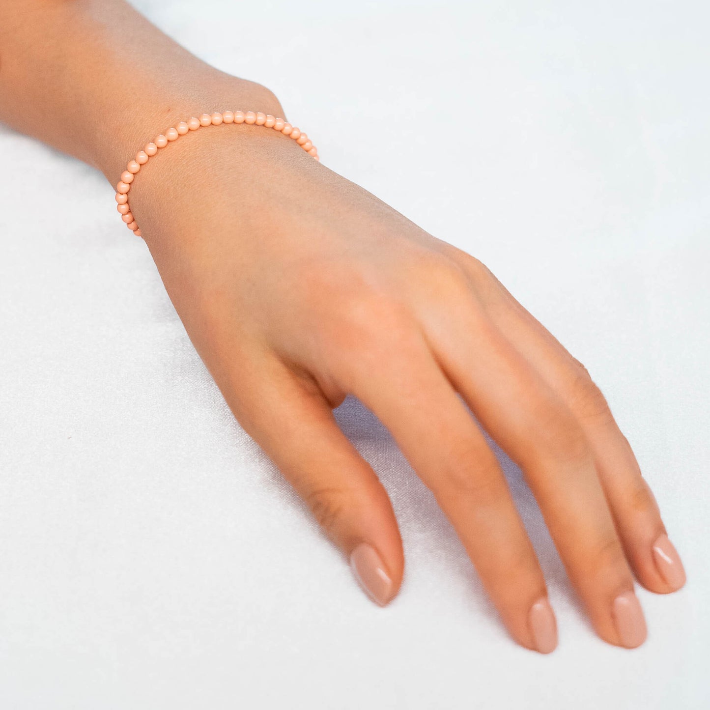 Full Pink/Red Pearl Bracelet