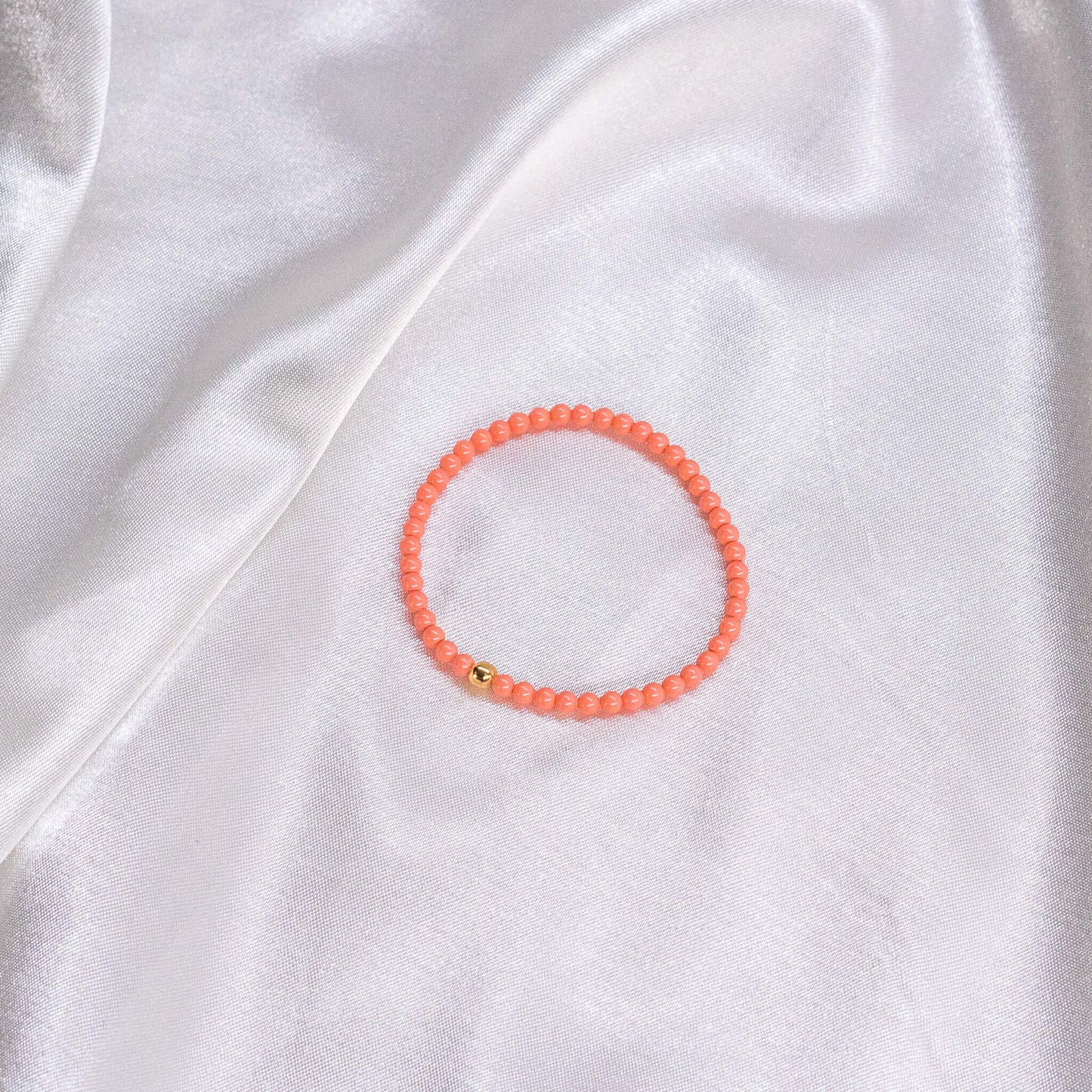 Full Pink/Red Pearl Bracelet