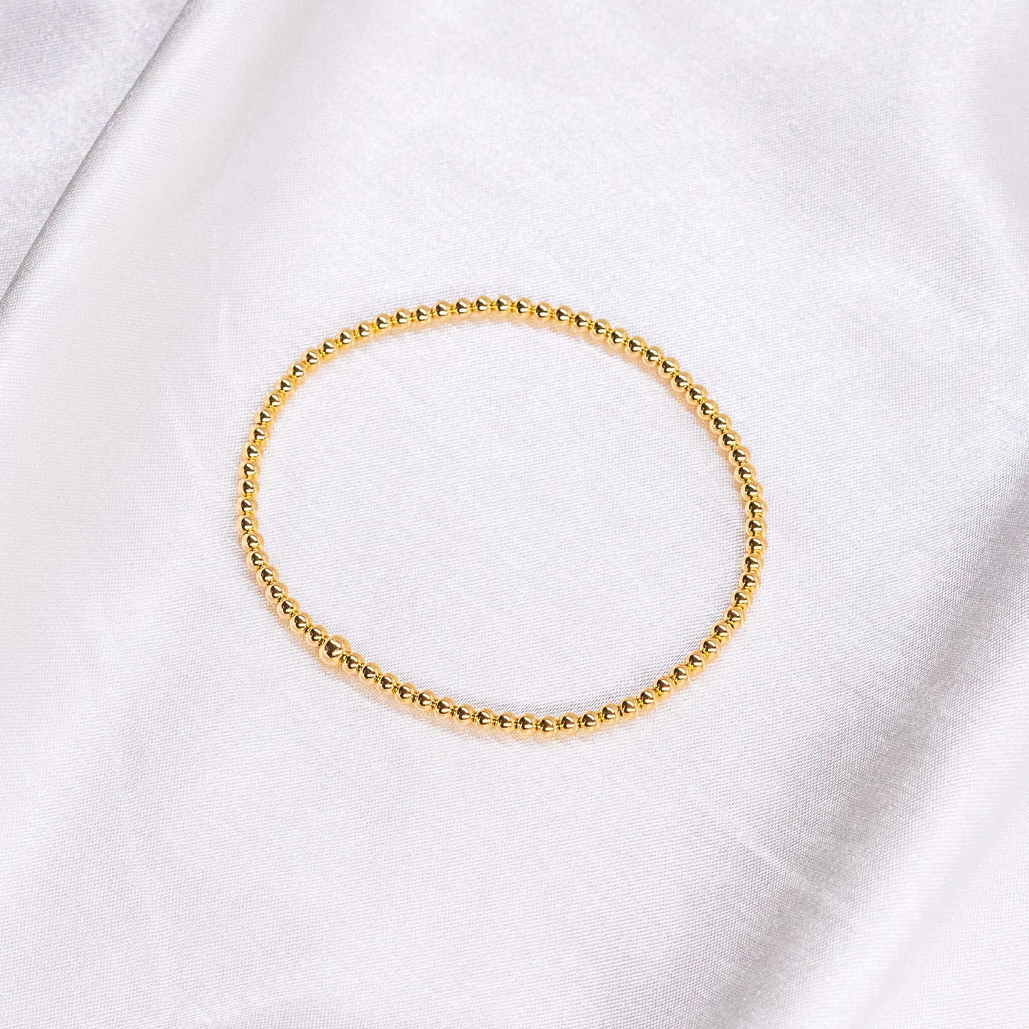 3mm 14K Gold Filled Anklet