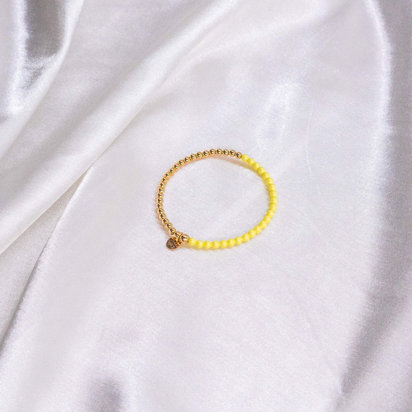 Half Pastel Pearl/ Half 14K Gold Filled Bracelet