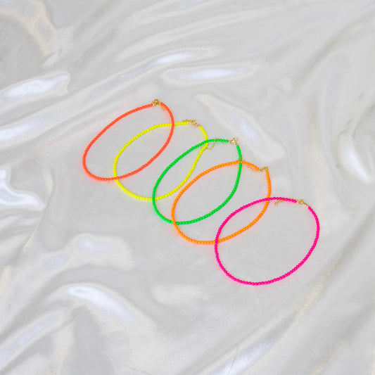 Full Pearl Neon Necklace