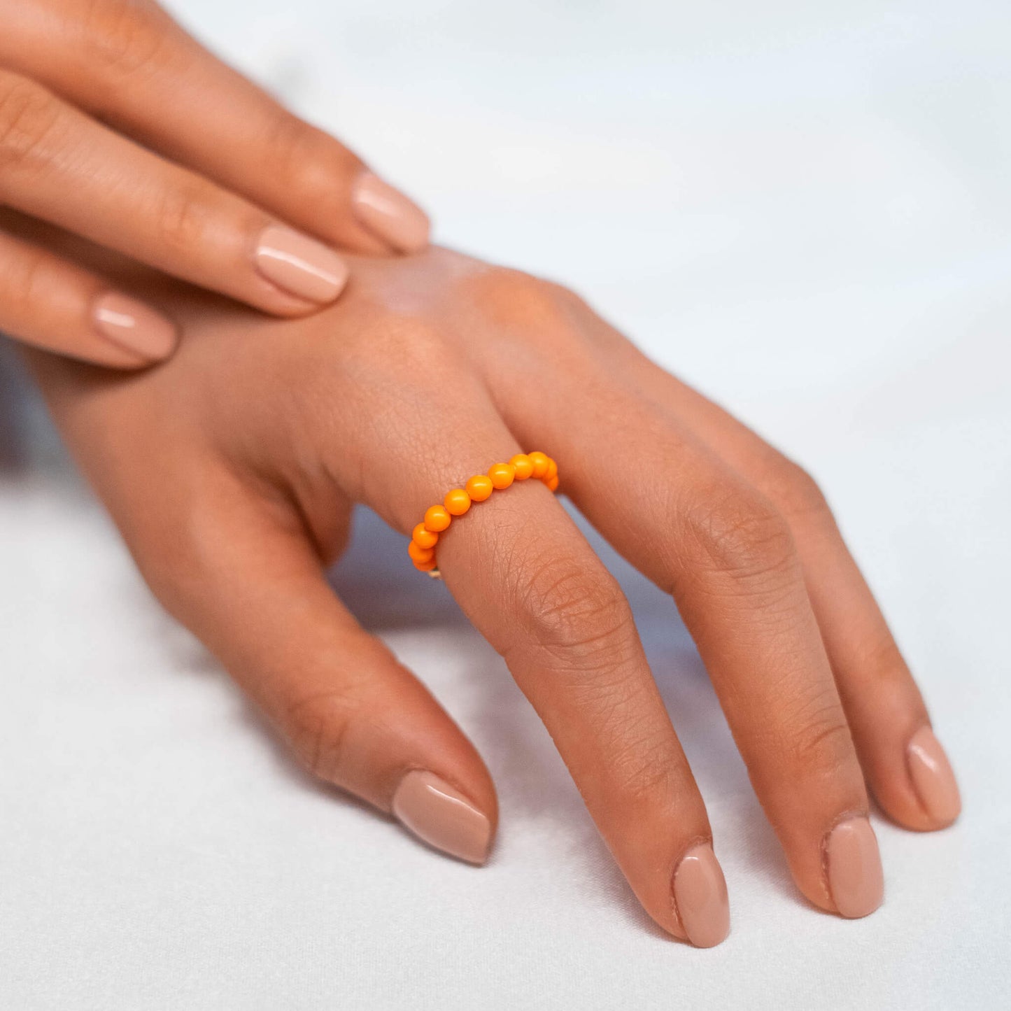 Full Neon Pearl Ring