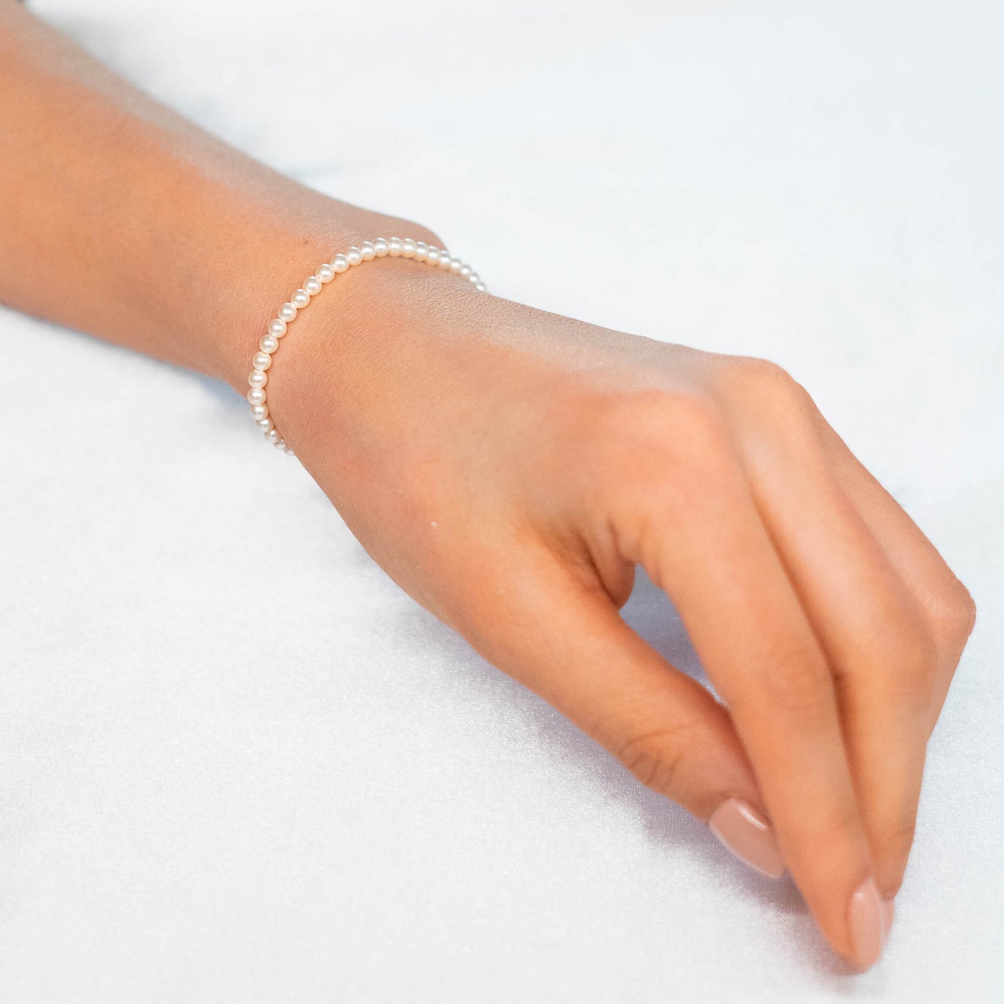 Full Neutrals Pearl Bracelet