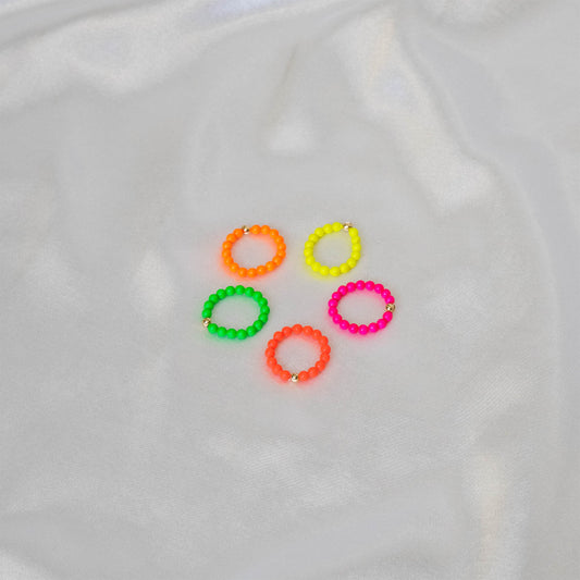 Full Neon Pearl Ring