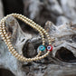 Round Colorful Evil Eye Bracelet