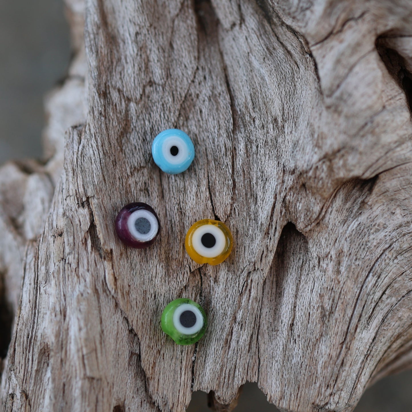 Round Colorful Evil Eye Bracelet