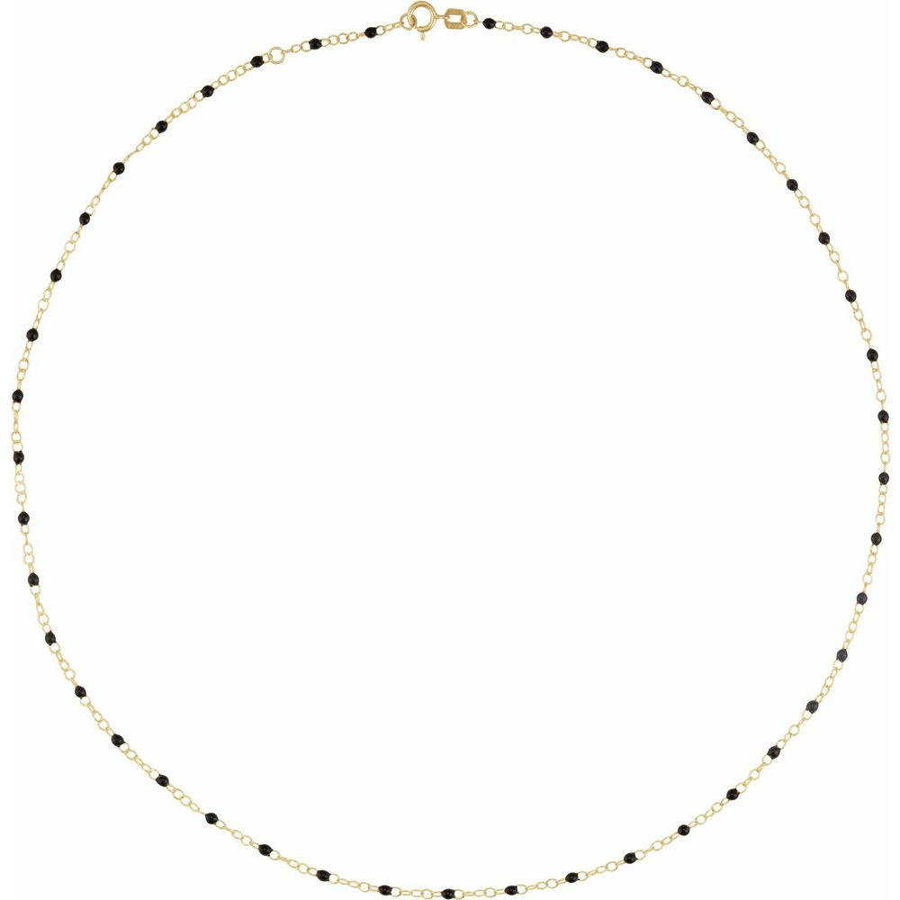 Enamel Bead Chain