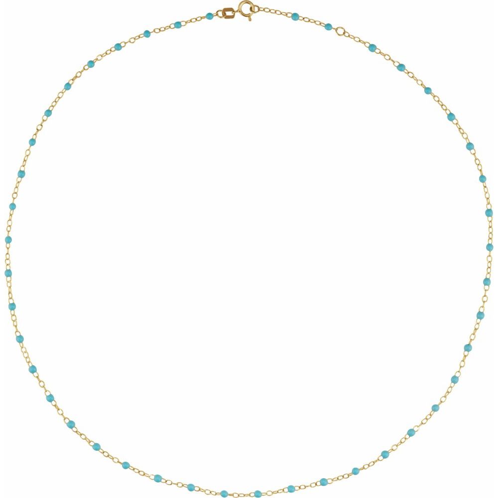 Enamel Bead Chain