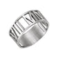 Roman Numeral Date Ring