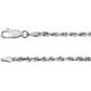 Diamond Cut Rope Chain 2.5mm