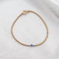 September Sapphire Crystal Center Bracelet