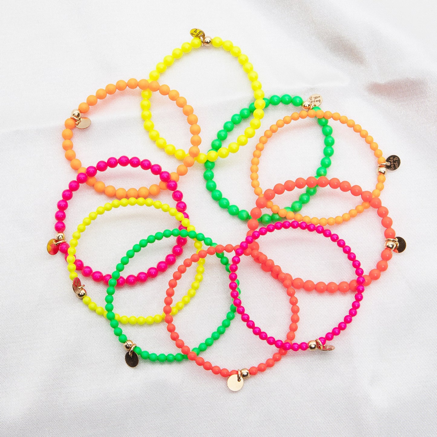 Full Neon Pearl Bracelet