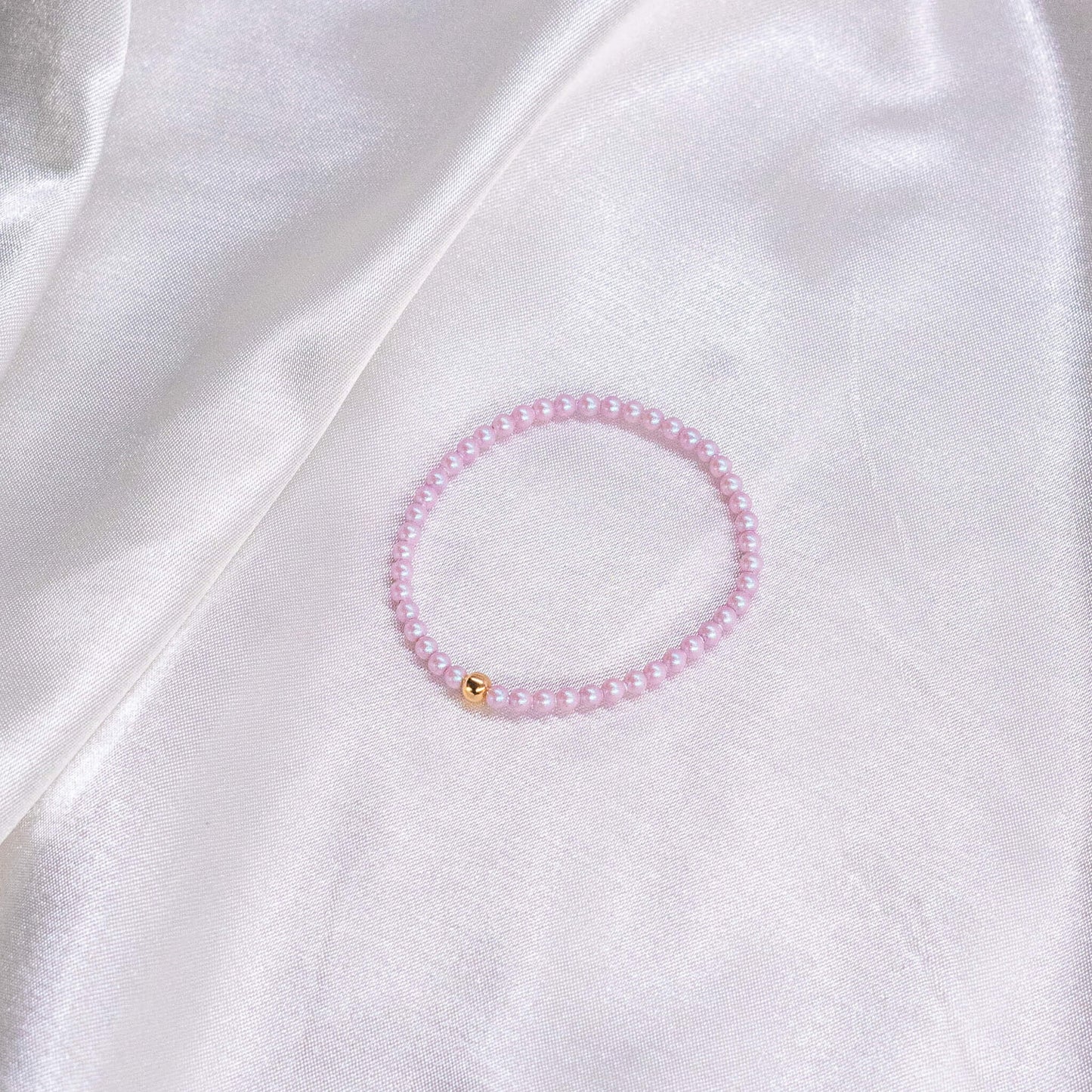 Full Pink/Red Pearl Bracelet