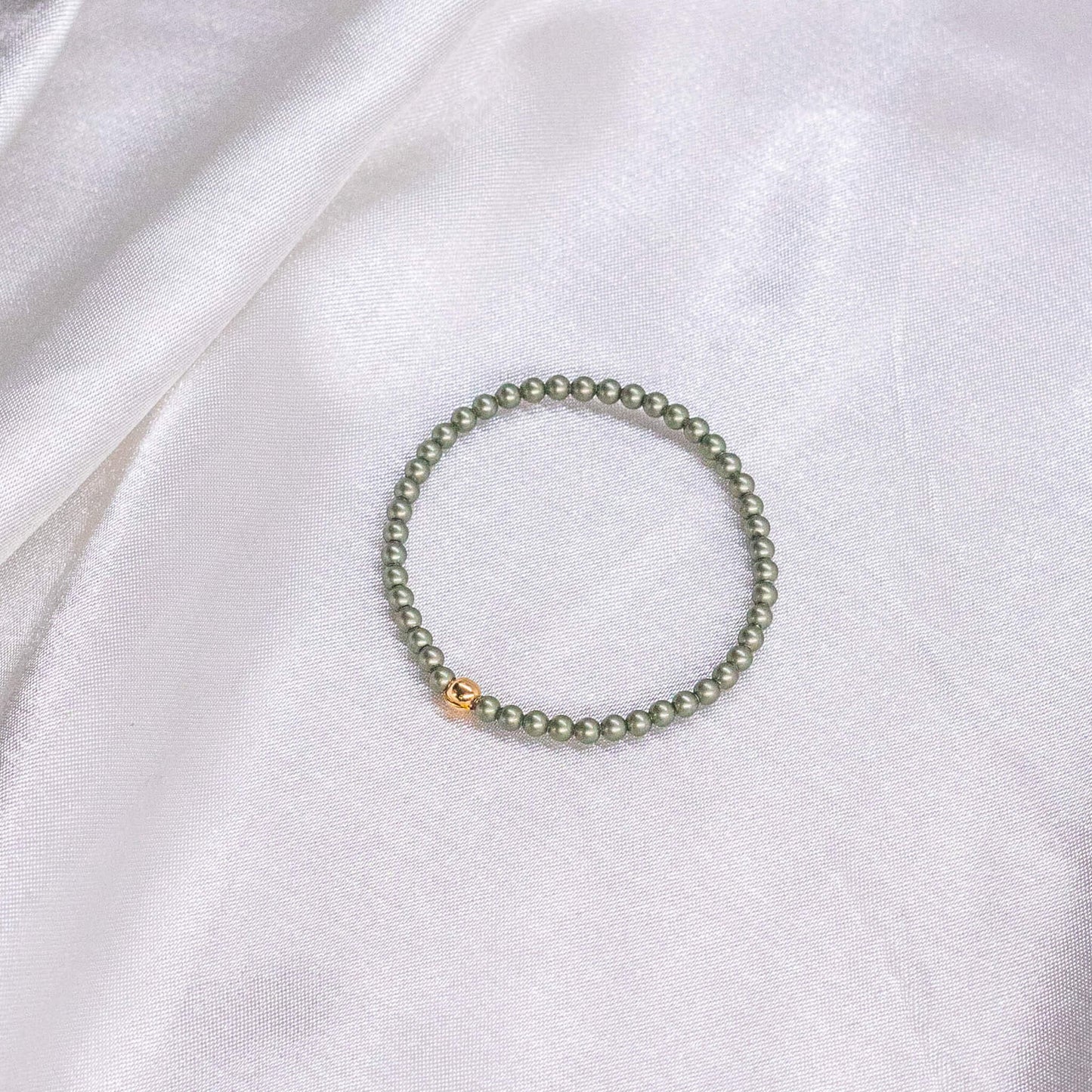 Full Green/Blue Pearl Bracelet