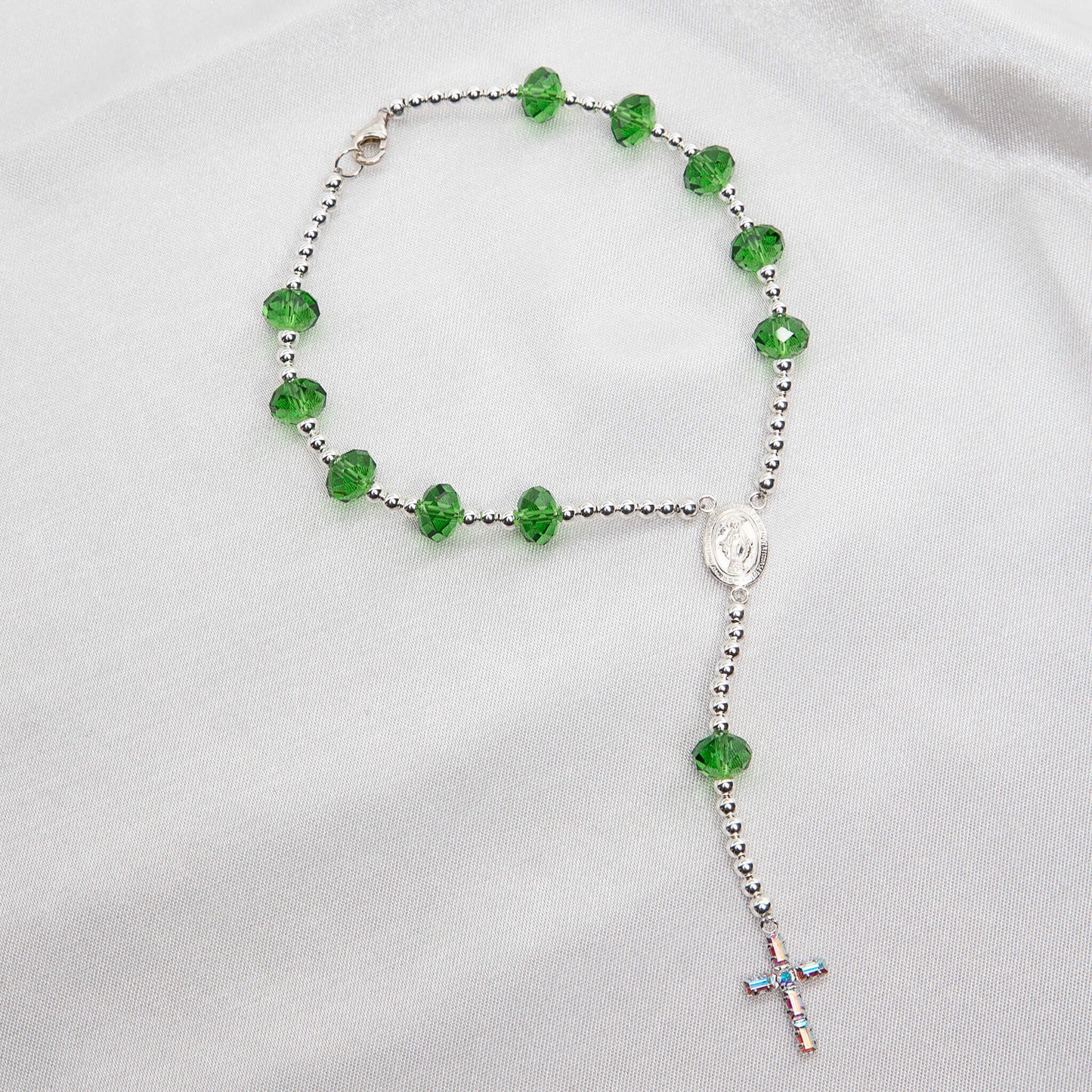 Birthstone Crystal Car Rosary