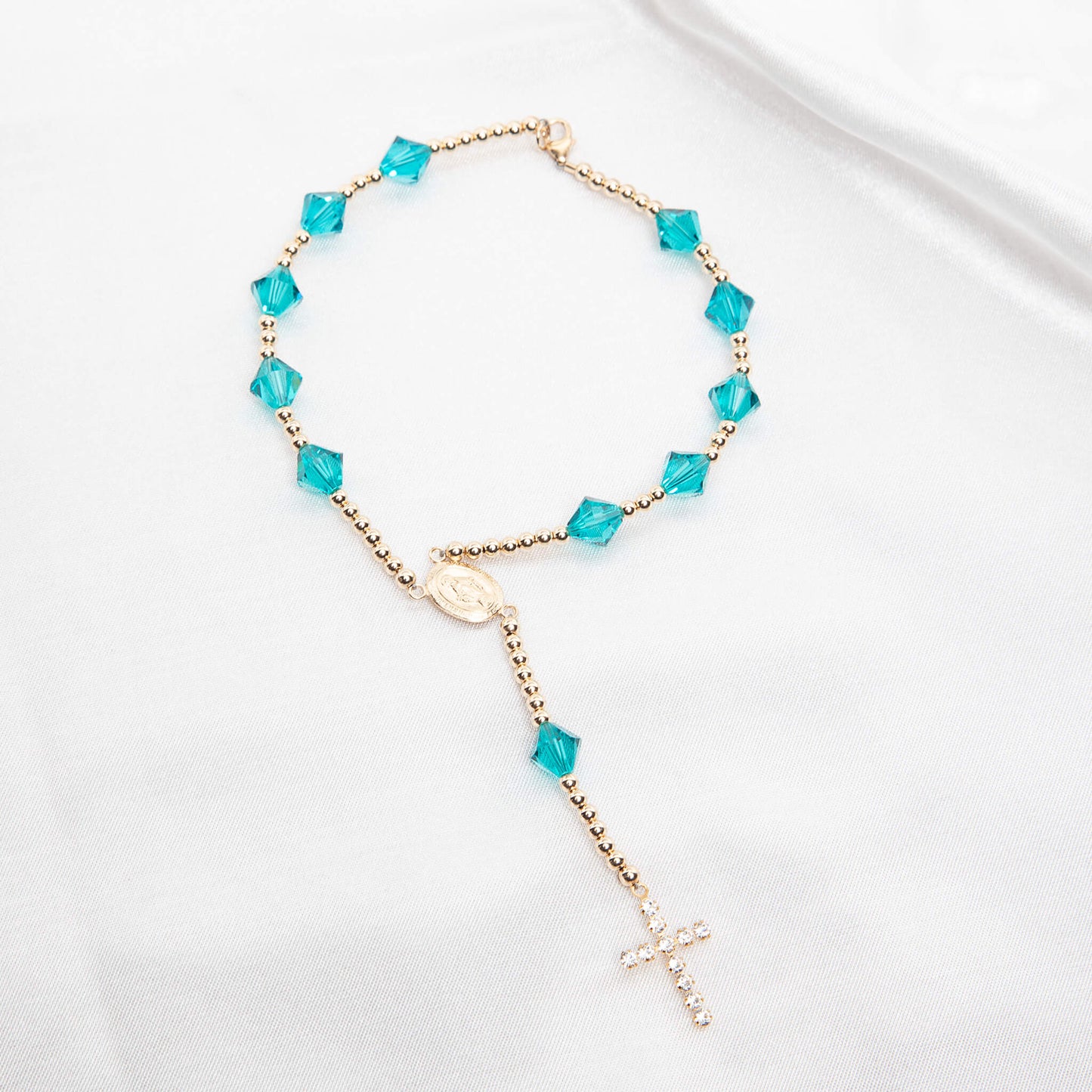 Birthstone Crystal Car Rosary