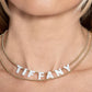 Tiffany Necklace - Pearl Initial 14K Gold Filled