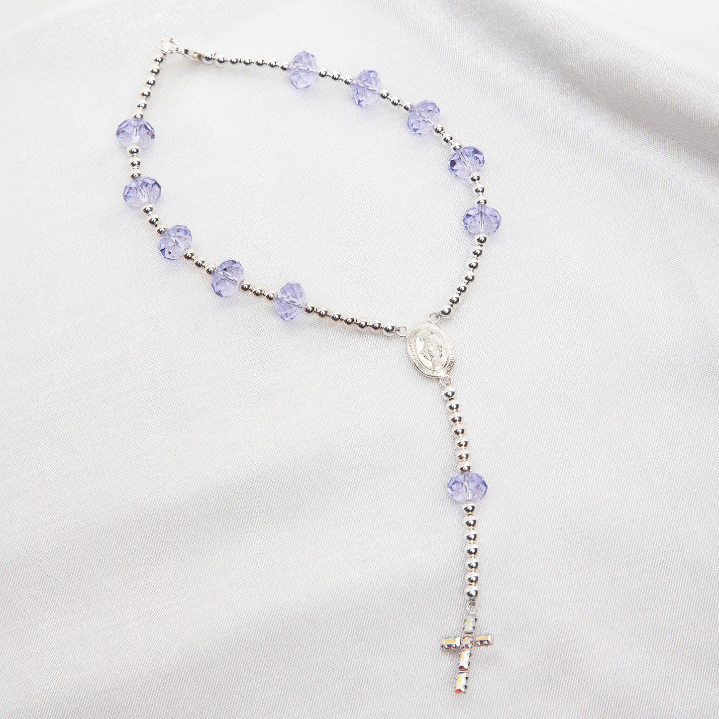 Birthstone Crystal Car Rosary