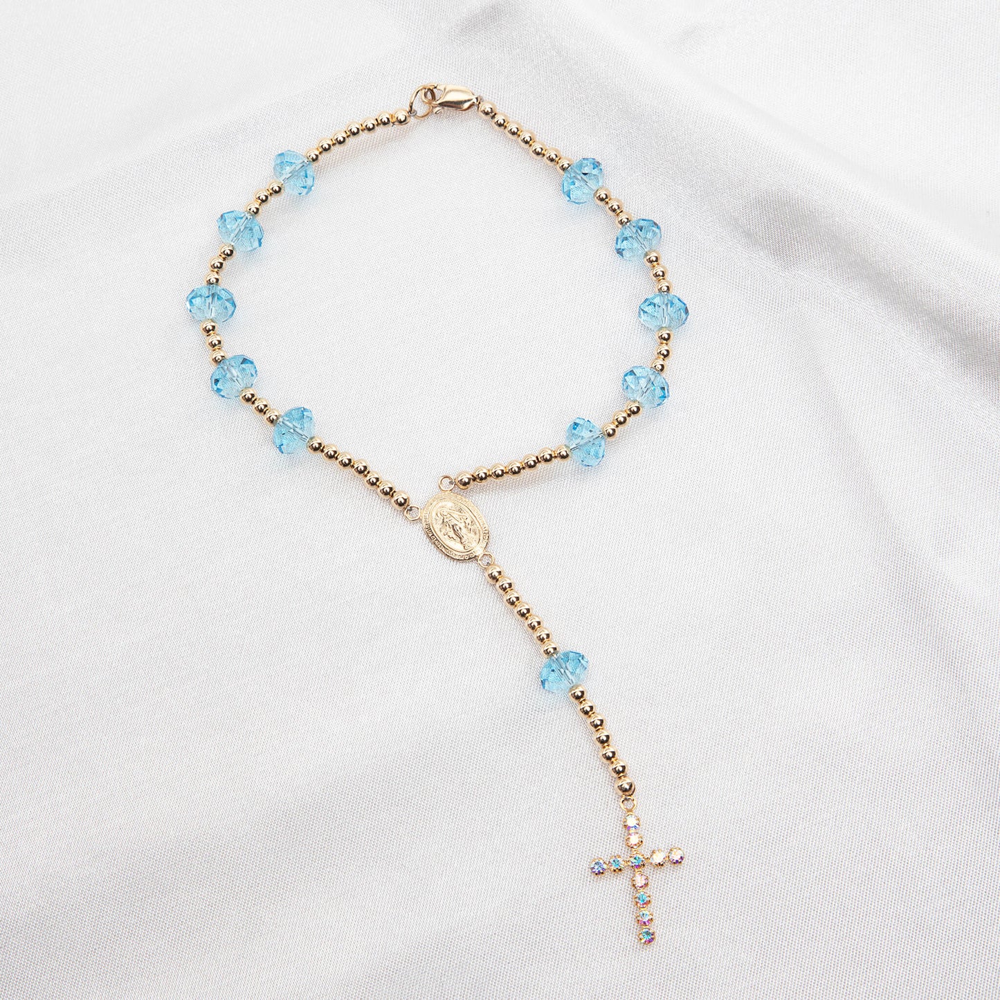 Birthstone Crystal Car Rosary