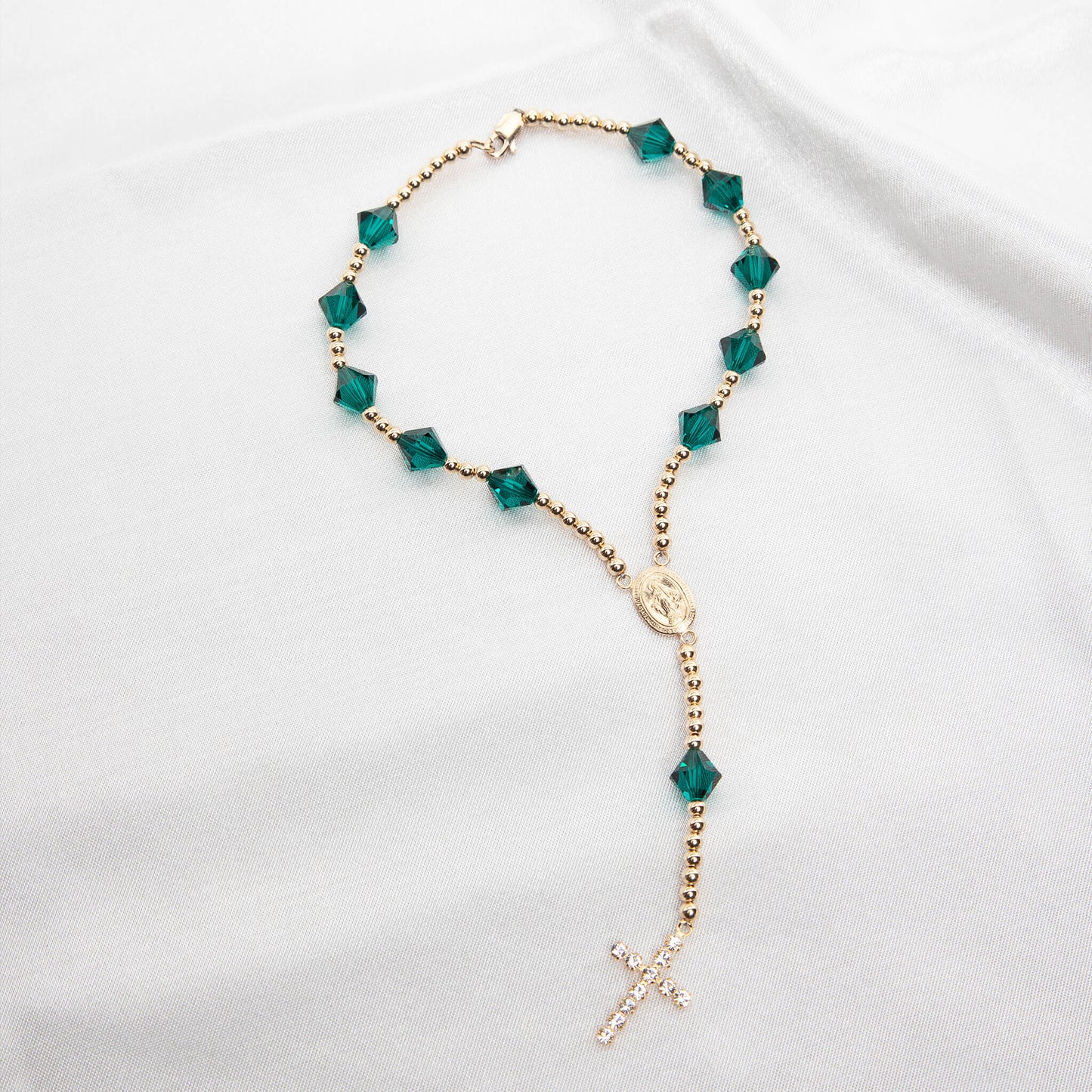 Birthstone Crystal Car Rosary