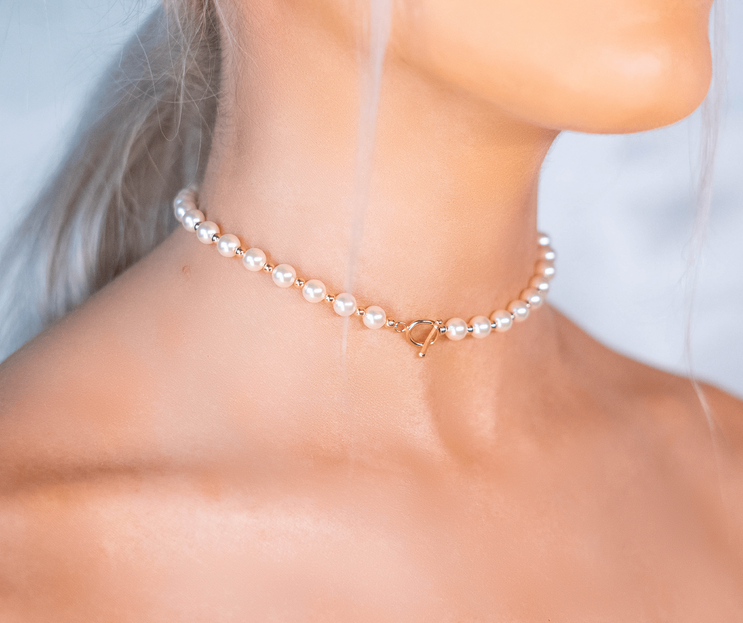 Pearl Choker Necklace