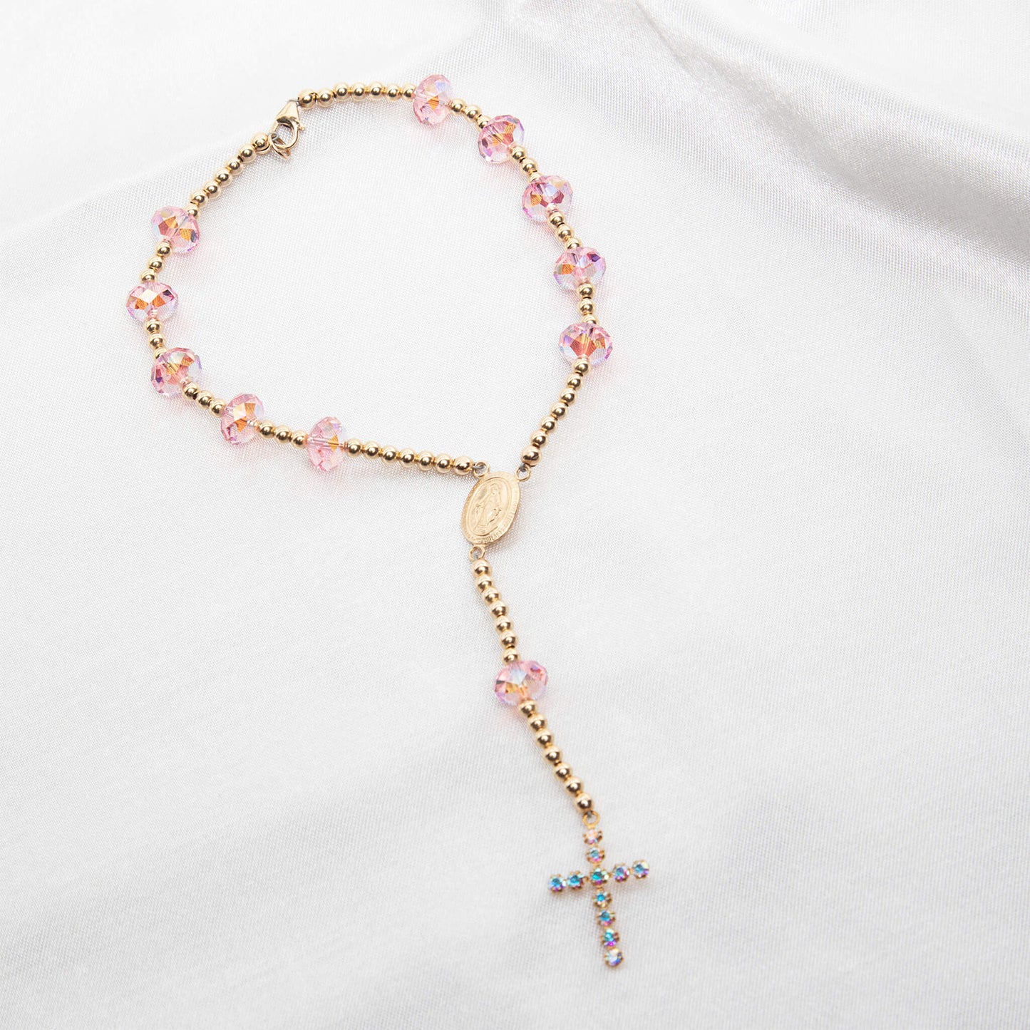 Birthstone Crystal Car Rosary