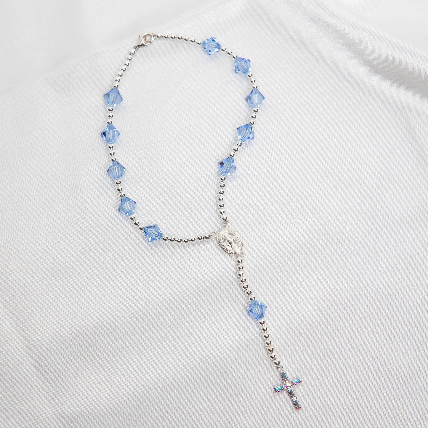 Birthstone Crystal Car Rosary